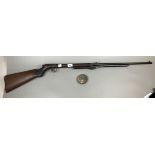 Antique top loading break down air rifle - BSA Long Tom