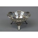 Hallmarked silver bonbon dish - Approx weight 54g