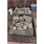 2 pallets York stone crazy paving/cuts approx 8sqm