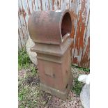 Unusual chimney pot - Approx height: 86cm