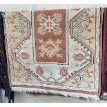 Vintage Turkish Melas rug - Approx size: 153cm x 79cm