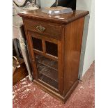 Arts & Crafts glazed cabinet