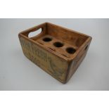 Wooden egg box