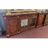 Large decorative sideboard - Approx size: W: 245cm D: 61cm H: 99cm