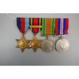 Collection of WWII medals