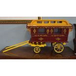 Model of a Romany Travellers Caravan