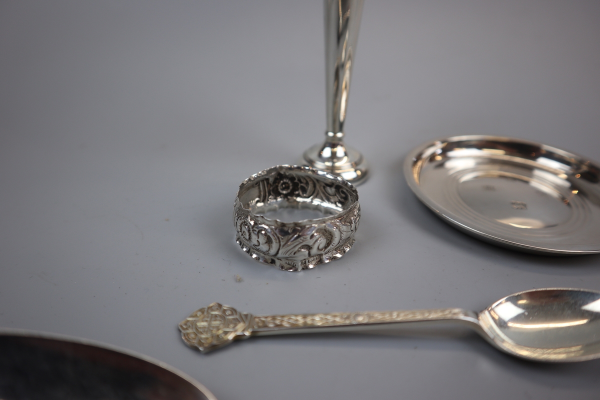 Collection of hallmarked silver - Approx weight: 126g - Image 5 of 5