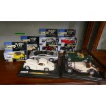 Collection of classic car scale models buy Burago