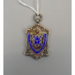 Hallmarked silver winners medal West Bromwich Cricket League 1935