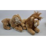 2 Merrythought stuffed wild cats