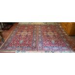 Pair of rugs - Approx size: 139cm x 230cm