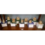 Collection of Lilliput Lane collectors club