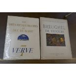 Books - Les Tres Riches Heures du Duc de Berry and Breughel de Velours
