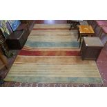 Large geometric rug - 285cm x 200cm