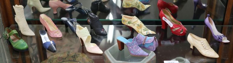 Collection of novelty shoes