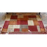 Portland geometric rug approx 80cm x 150cm