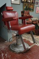 Vintage Belmont barbers chair