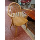 Ercol blonde elm carver