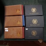 Stamps - Collection of well populated stamp albums to include Isle of Man