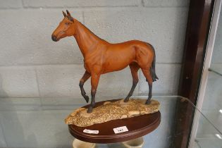 Royal Doulton L/E figurine of Red Rum No 1051 - Approx height: 34cm