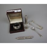 Collection of hallmarked silver - Approx gross weight: 98g