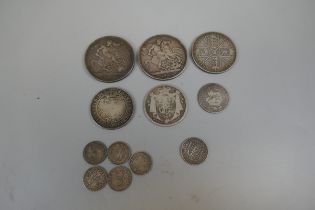 Collection of silver coins