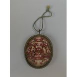 Religious artifact with Vatican stamp