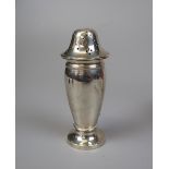 Hallmarked silver shaker