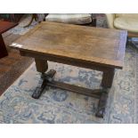 Small oak occasional table