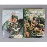 2 cased books Operation Market Garden then & now edited by Karel Margry