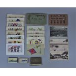 Collection of wartime postcards etc to include Dunkirk