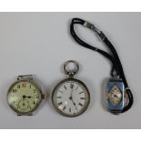 3 silver watches
