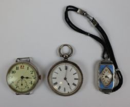 3 silver watches