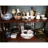 Collectable to include Wedgewood blue biscuit barrel French sardine terrine etc
