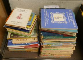 Collection of children's books to include Rupert annuals