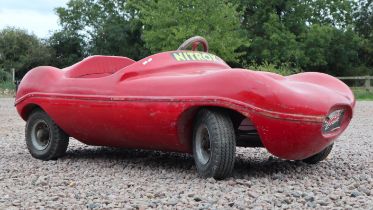 Watsonian original Cheetah Club childs D-Type petrol Jaguar in working order