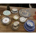 Collection of ceramics to include Copeland Spode, Wedgwood & Booths