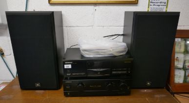 Pioneer hifi with JBL speakers