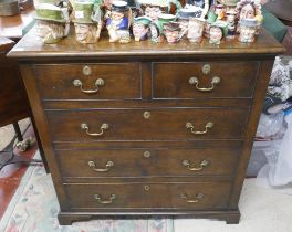 Unusual chest of drawers drinks cabinet - Approx size: W: 97cm D: 59cm H: 97cm
