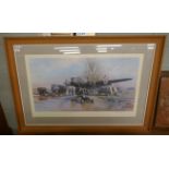 David Shepherd L/E signed print - Approx image size: 94cm x 51cm