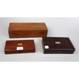 Collection of wooden boxes