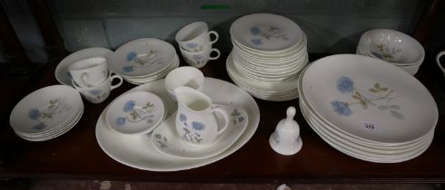Collection of Wedgewood Ice Rose