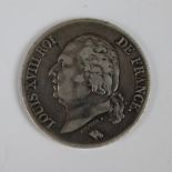 1824 (Louis XVIII) French silver coin