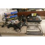 Sega Mega Drive II complete in working order with games and manual