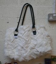 Fur weekend bag