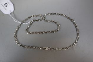 Hallmarked silver necklace