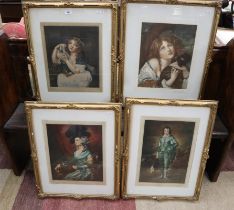 4 signed prints - portraits