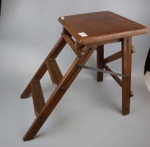 Small folding stepping stool