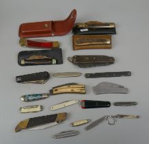 Collection of penknives