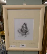 Signed David Shepherd print